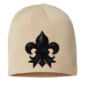 New Orleans Strong 2025 Nola Strong Support Fleur De Lis Sustainable Beanie