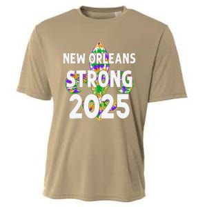 New Orleans Strong 2025 Nola Strong Cooling Performance Crew T-Shirt