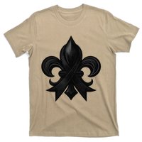 New Orleans Strong 2025 Nola Strong Support Fleur De Lis T-Shirt