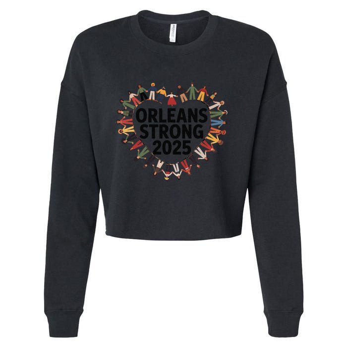 New Orleans Strong 2025 Unity Orleans Strong 2025 Cropped Pullover Crew