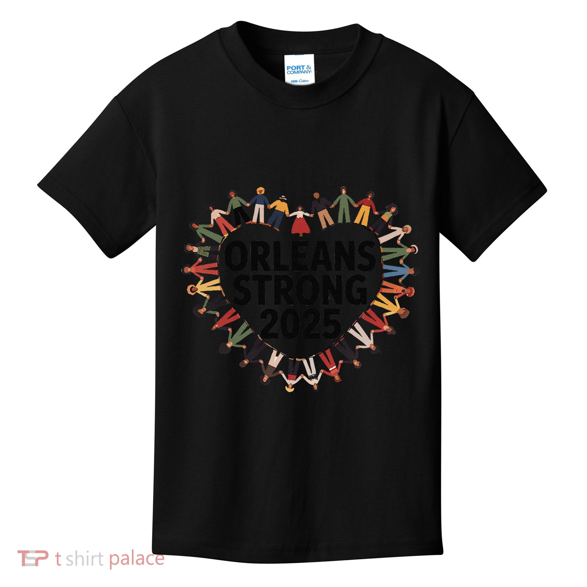 New Orleans Strong 2025 Unity Orleans Strong 2025 Kids T-Shirt