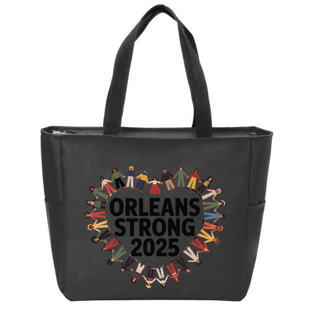 New Orleans Strong 2025 Unity Orleans Strong 2025 Zip Tote Bag
