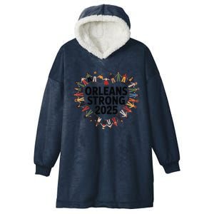 New Orleans Strong 2025 Unity Orleans Strong 2025 Hooded Wearable Blanket