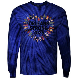 New Orleans Strong 2025 Unity Orleans Strong 2025 Tie-Dye Long Sleeve Shirt