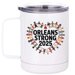 New Orleans Strong 2025 Unity Orleans Strong 2025 12 oz Stainless Steel Tumbler Cup