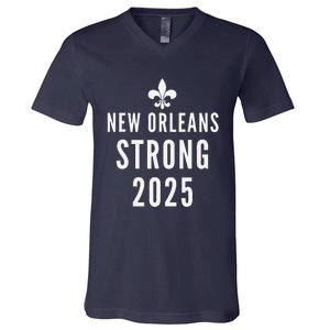 New Orleans Strong 2025 Unity V-Neck T-Shirt