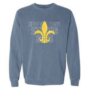 New Orleans Strong 2025 Unity Garment-Dyed Sweatshirt