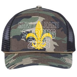 New Orleans Strong 2025 Unity Retro Rope Trucker Hat Cap