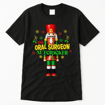 Nutcracker Oral Surgeon Christmas Festive Holiday Pajama Tall T-Shirt