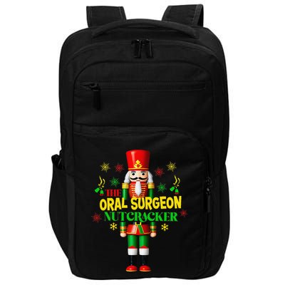 Nutcracker Oral Surgeon Christmas Festive Holiday Pajama Impact Tech Backpack