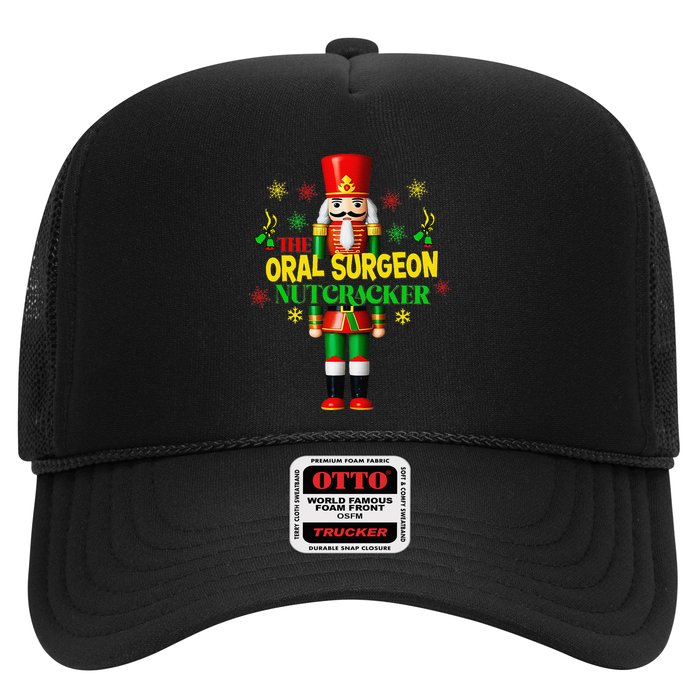 Nutcracker Oral Surgeon Christmas Festive Holiday Pajama Trucker Hat