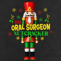 Nutcracker Oral Surgeon Christmas Festive Holiday Pajama Trucker Hat