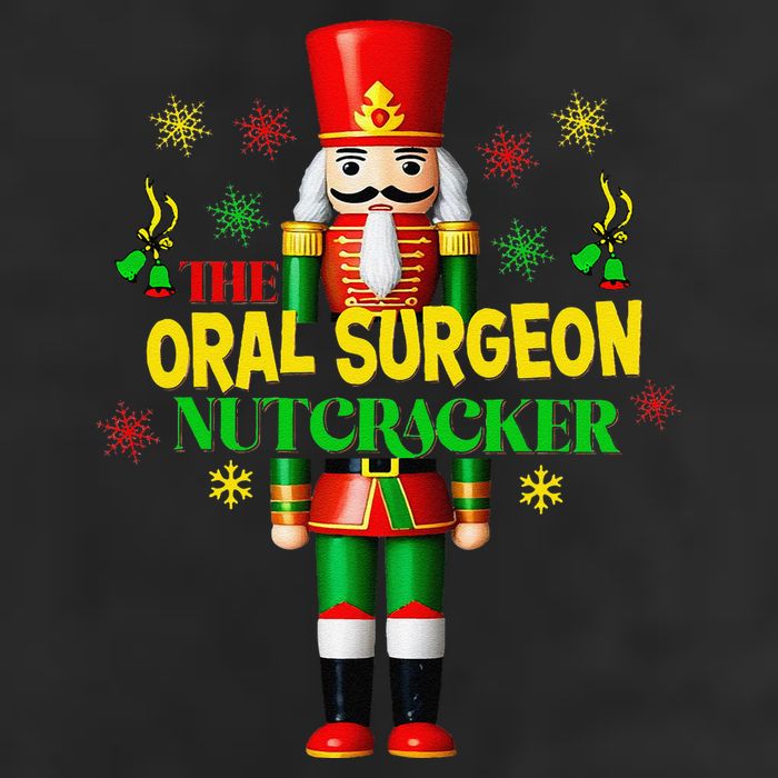Nutcracker Oral Surgeon Christmas Festive Holiday Pajama Trucker Hat