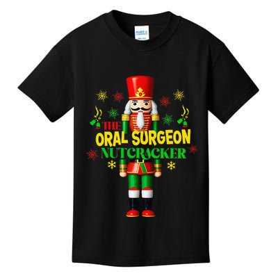 Nutcracker Oral Surgeon Christmas Festive Holiday Pajama Kids T-Shirt