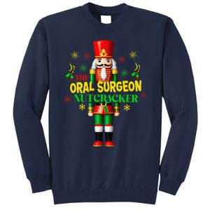 Nutcracker Oral Surgeon Christmas Festive Holiday Pajama Tall Sweatshirt