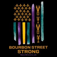 New Orleans Strong 2025 Bourbon Street Strong Gift Toddler Sweatshirt