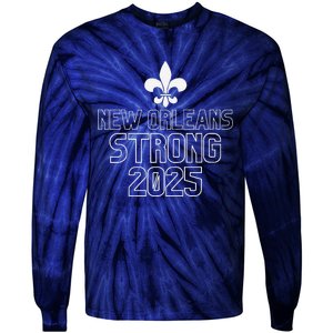 New Orleans Strong 2025 Unity Tie-Dye Long Sleeve Shirt