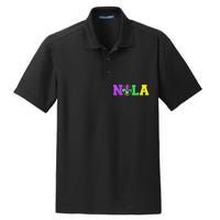 New Orleans Strong 2025 Nola Strong Support Fleur De Lis Dry Zone Grid Polo