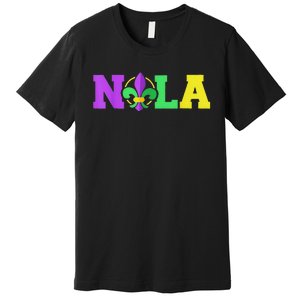 New Orleans Strong 2025 Nola Strong Support Fleur De Lis Premium T-Shirt