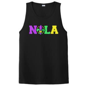 New Orleans Strong 2025 Nola Strong Support Fleur De Lis PosiCharge Competitor Tank