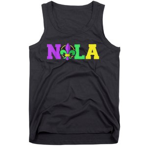 New Orleans Strong 2025 Nola Strong Support Fleur De Lis Tank Top