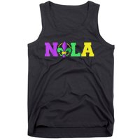 New Orleans Strong 2025 Nola Strong Support Fleur De Lis Tank Top