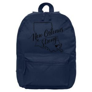 New Orleans Strong 2025 Nola Strong Support Louisiana Strong 16 in Basic Backpack