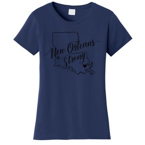 New Orleans Strong 2025 Nola Strong Support Louisiana Strong Women's T-Shirt