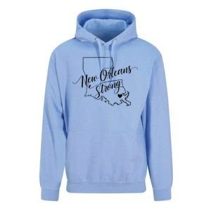 New Orleans Strong 2025 Nola Strong Support Louisiana Strong Unisex Surf Hoodie