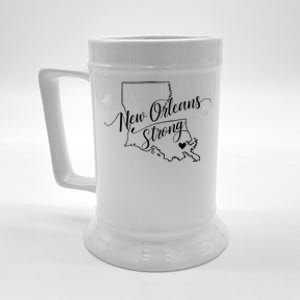 New Orleans Strong 2025 Nola Strong Support Louisiana Strong Beer Stein