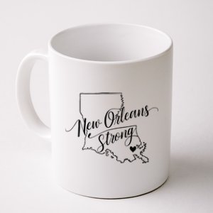 New Orleans Strong 2025 Nola Strong Support Louisiana Strong Coffee Mug