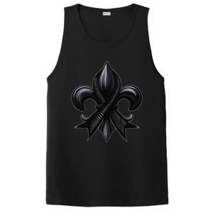 New Orleans Strong 2025 Nola Strong Support Fleurs De Lis PosiCharge Competitor Tank