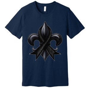 New Orleans Strong 2025 Nola Strong Support Fleurs De Lis Premium T-Shirt