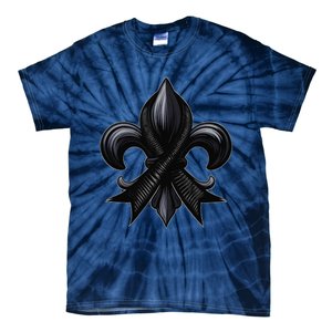 New Orleans Strong 2025 Nola Strong Support Fleurs De Lis Tie-Dye T-Shirt