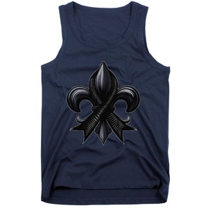 New Orleans Strong 2025 Nola Strong Support Fleurs De Lis Tank Top