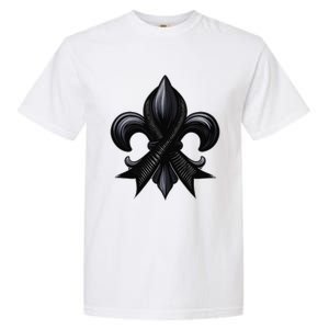 New Orleans Strong 2025 Nola Strong Support Fleurs De Lis Garment-Dyed Heavyweight T-Shirt