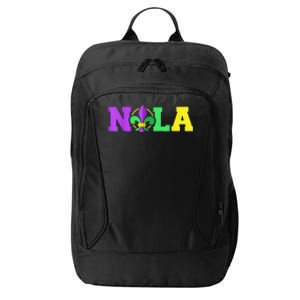 New Orleans Strong 2025 Nola Strong Support Fleur De Lis City Backpack