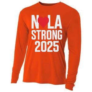 New Orleans Strong Cooling Performance Long Sleeve Crew