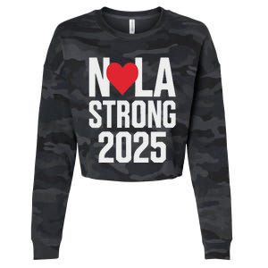 New Orleans Strong Cropped Pullover Crew