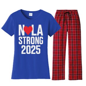 New Orleans Strong Women's Flannel Pajama Set