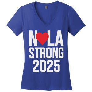 New Orleans Strong Women's V-Neck T-Shirt