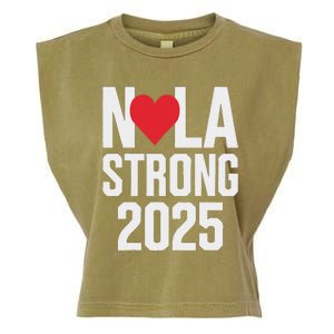 New Orleans Strong Garment-Dyed Women's Muscle Tee