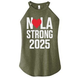 New Orleans Strong Women's Perfect Tri Rocker Tank