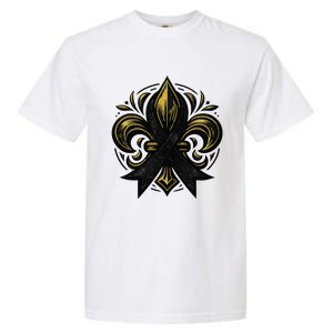 New Orleans Strong 2025 Nola Strong Support Fleur De Lis Garment-Dyed Heavyweight T-Shirt