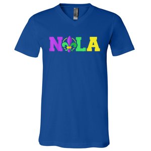 New Orleans Strong 2025 Nola Strong V-Neck T-Shirt