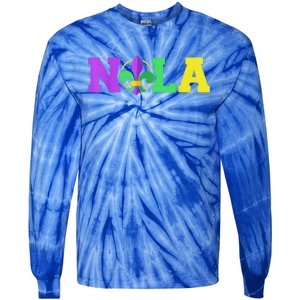 New Orleans Strong 2025 Nola Strong Tie-Dye Long Sleeve Shirt