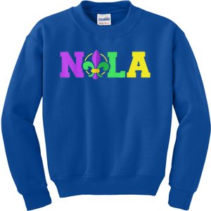 New Orleans Strong 2025 Nola Strong Kids Sweatshirt