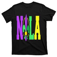 New Orleans Strong 2025 Nola Strong Support Fleur De Lis T-Shirt