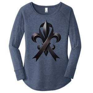 New Orleans Strong 2025 Nola Strong Support Women's Perfect Tri Tunic Long Sleeve Shirt