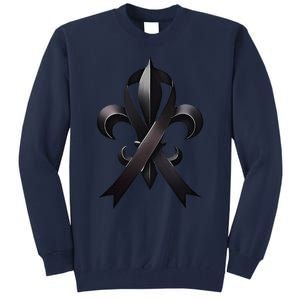 New Orleans Strong 2025 Nola Strong Support Tall Sweatshirt